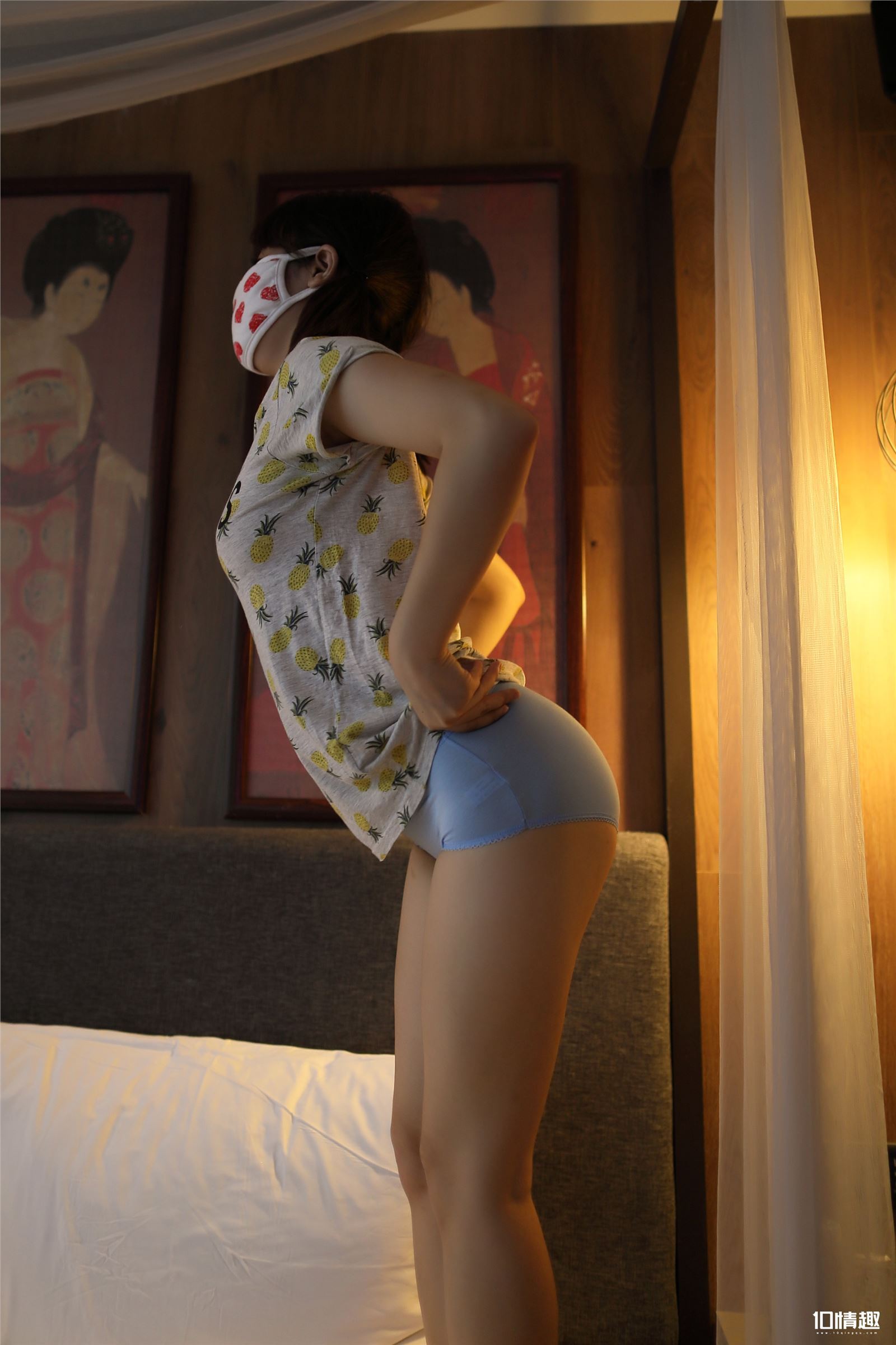 [ROSI写真]口罩系列 2018.12.24 NO.925